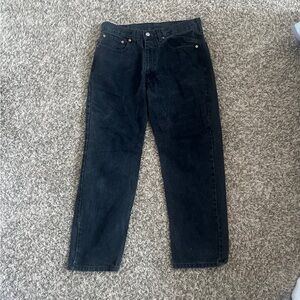 Classic Black Denim Jeans